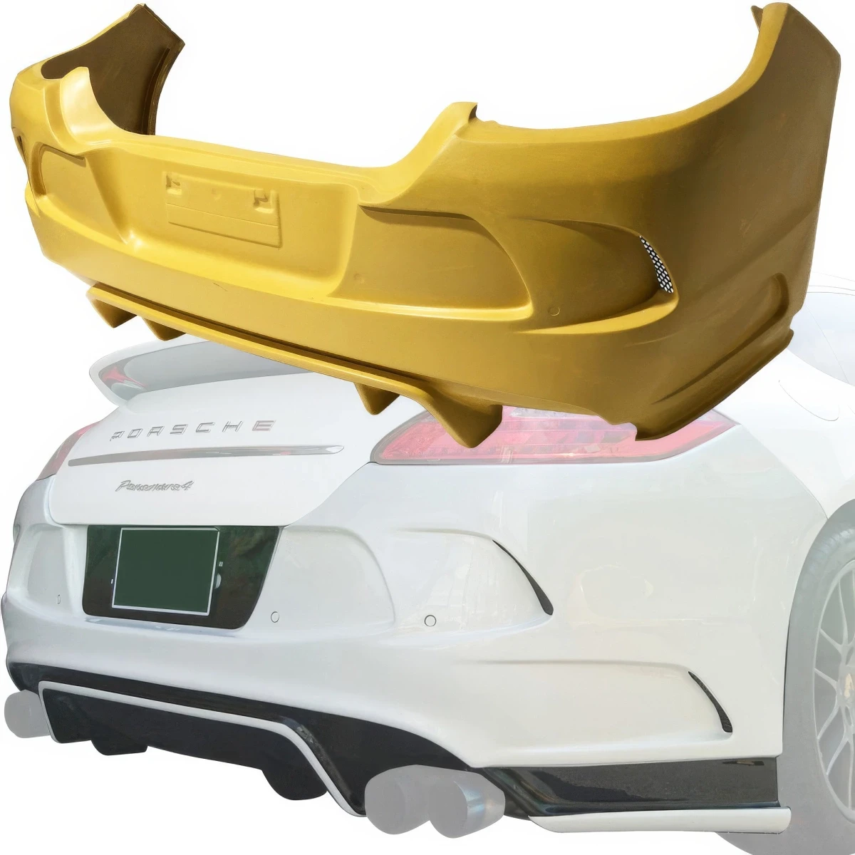 FRP FDES Rear Bumper > Porsche Panamera (970) 2010-2013 - 110101