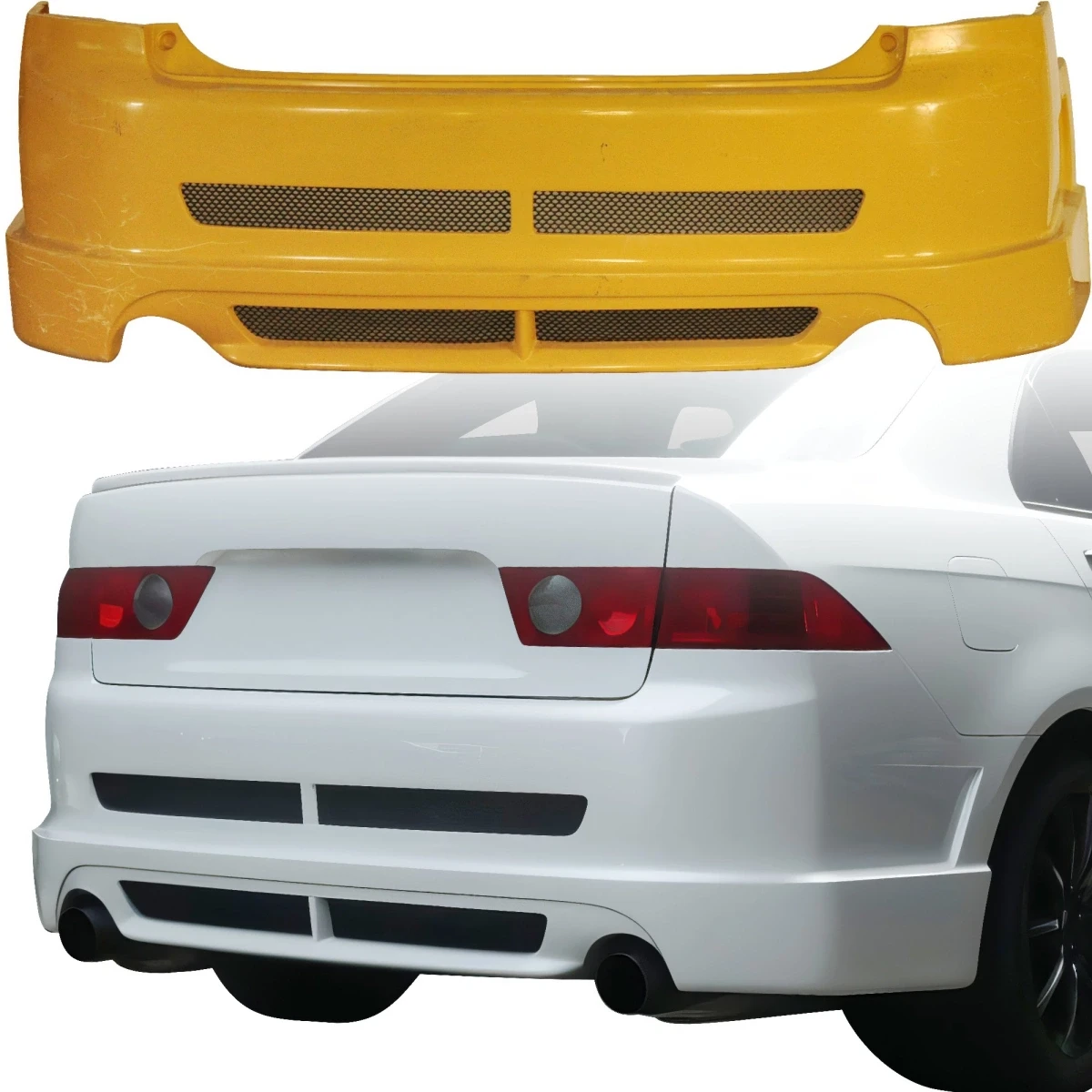 FRP BCLU Rear Bumper > Acura TSX 2004-2008 - 110111
