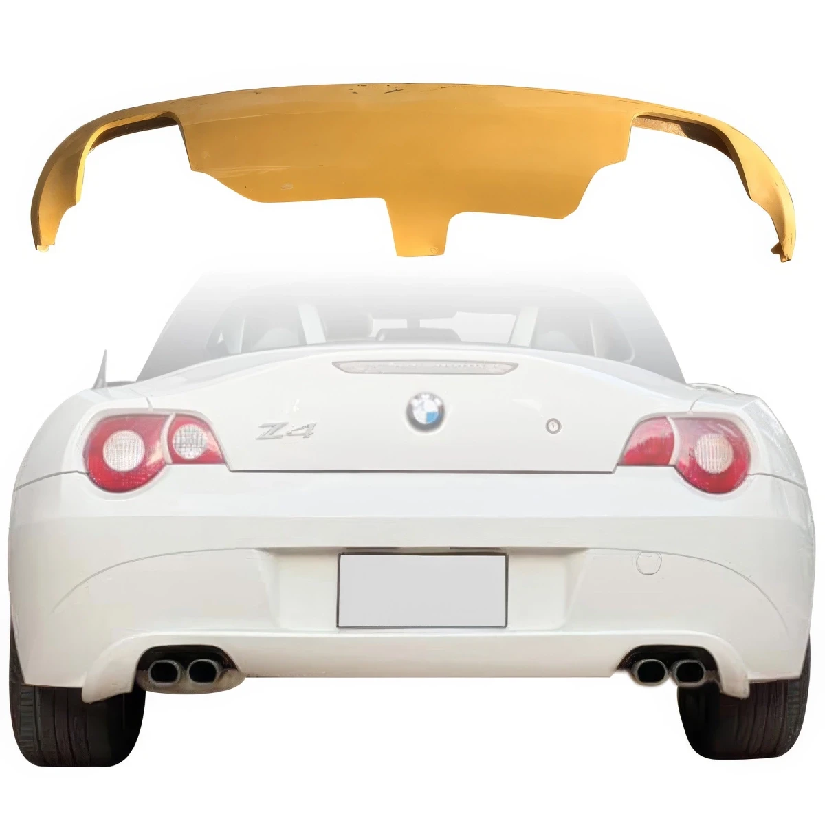 FRP AERO Diffuser (dual exhst cut outs) > BMW Z4 (E85) 2003-2008 - 110121