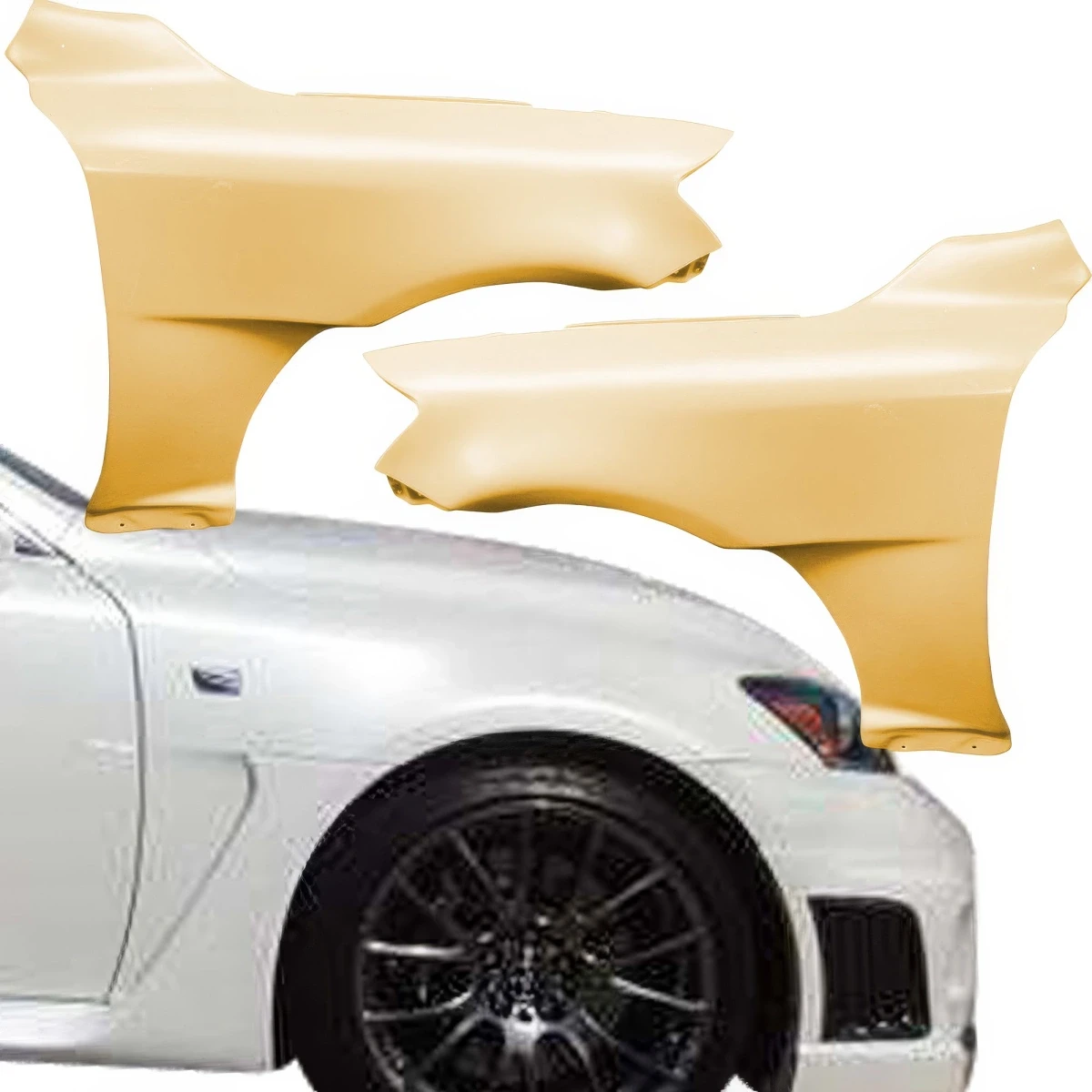 FRP WAL BISO Fenders (front) > Lexus IS F 2012-2013 - 110132