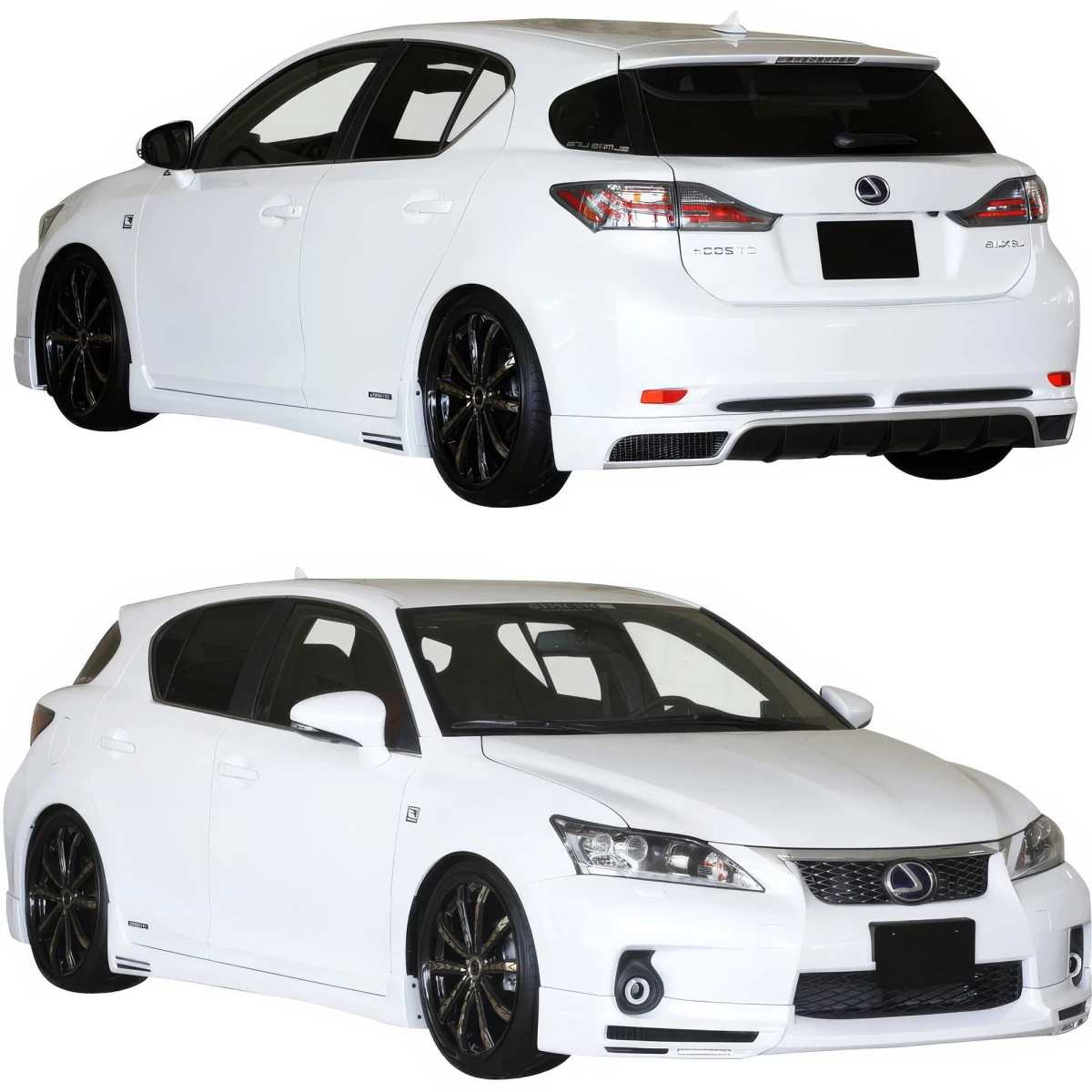 FRP ZEU Body Kit 4pc > Lexus CT-Series 200H 2011-2013 - 110138