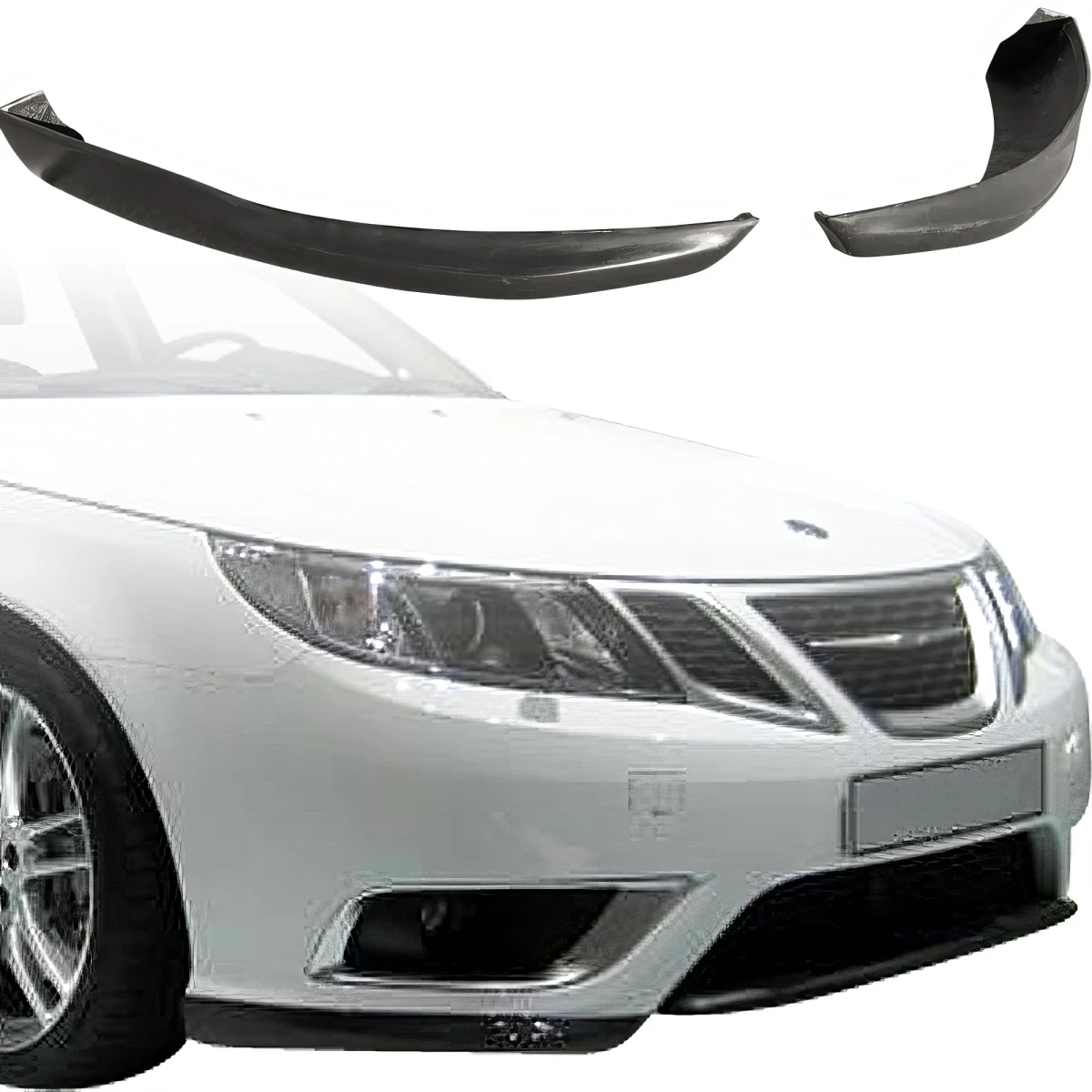 FRP HIRS Aero Front Lip Valances > Saab 9-3X 2008-2011> 4/5dr - 110153