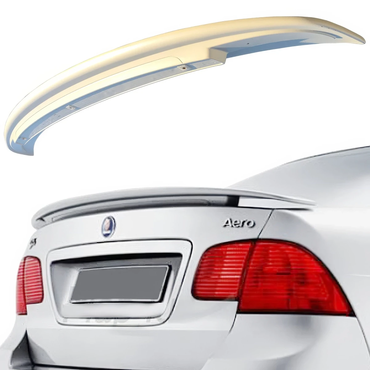 FRP AERO Trunk Spoiler Wing > Saab 9-3X 2006-2009> 4dr - 110154