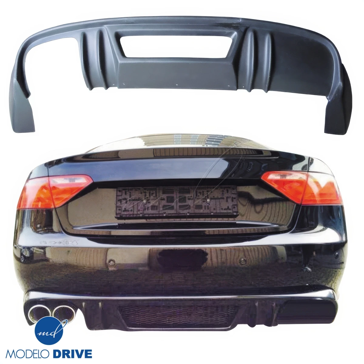 FRP RIEG Rear Diffuser > Audi A5 B8 2008-2012 > 2dr Coupe - 110198