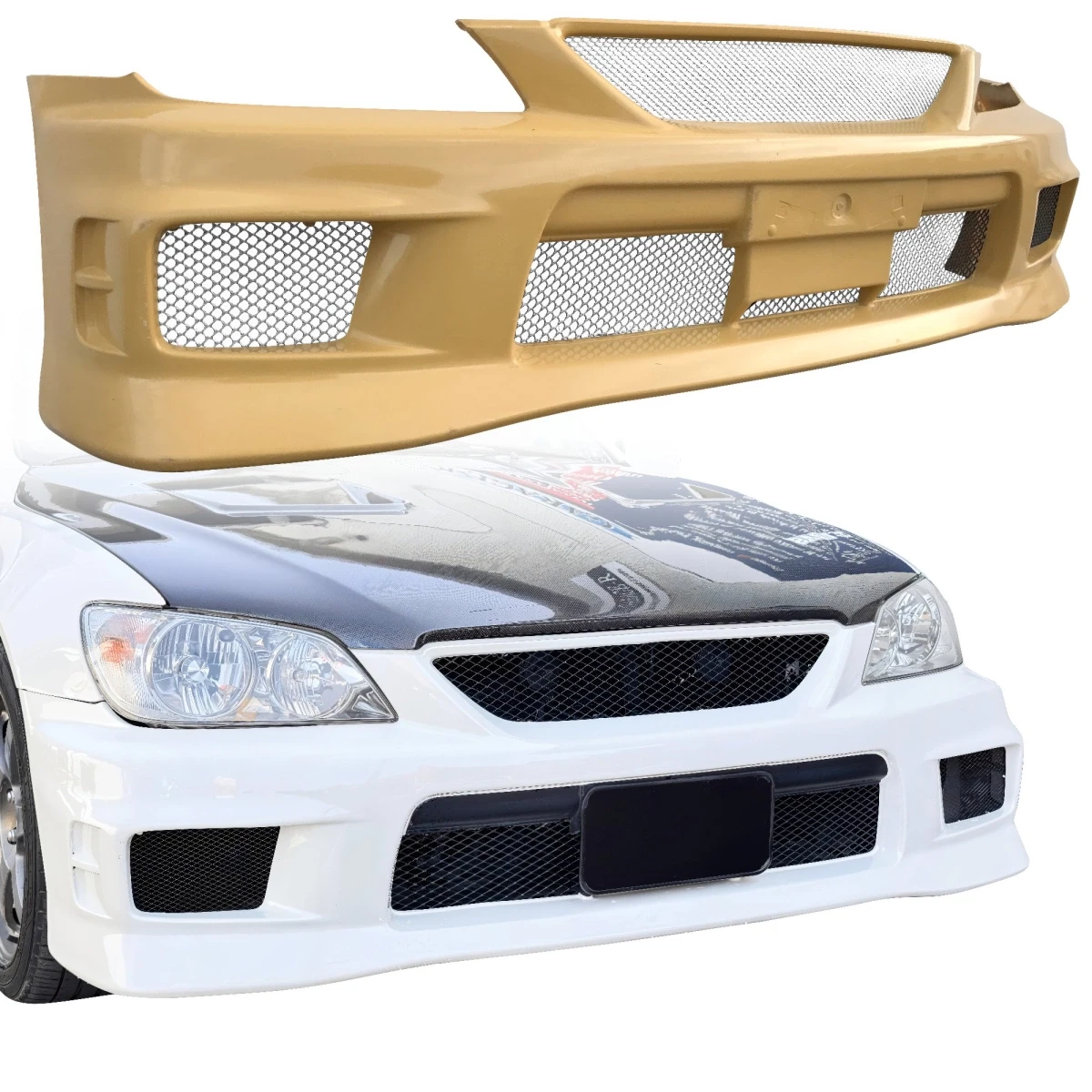 FRP TD Neo v2 Front Bumper > Lexus IS300 2000-2005 - 110218
