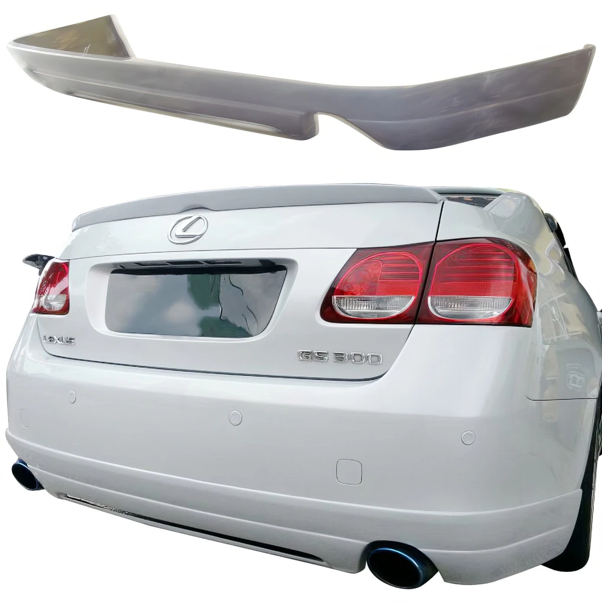 FRP JPRO Rear Add-on Valance > Lexus GS300 2006-2007 - 110232