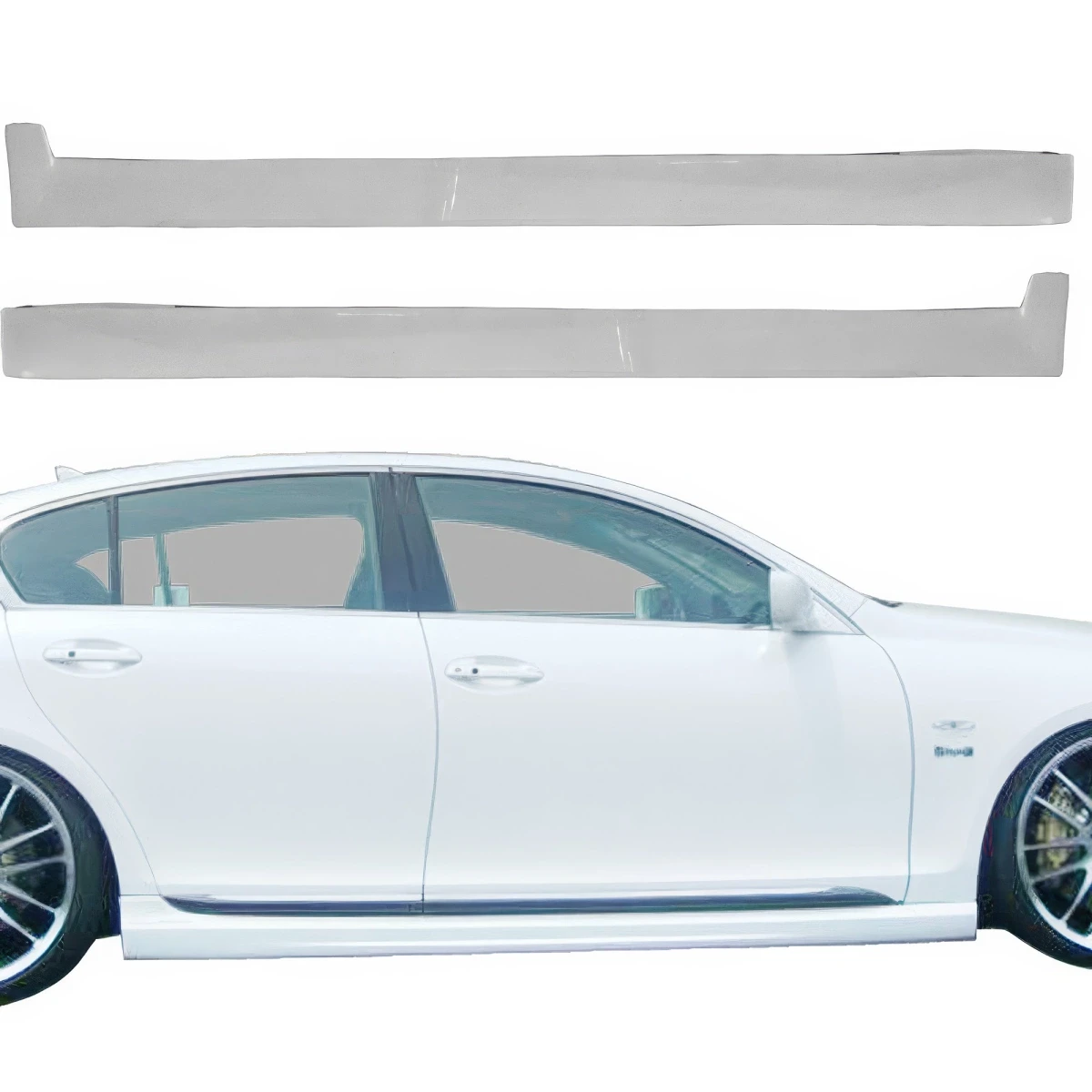 FRP ING Side Skirts > Lexus GS300 2006-2011 - 110235