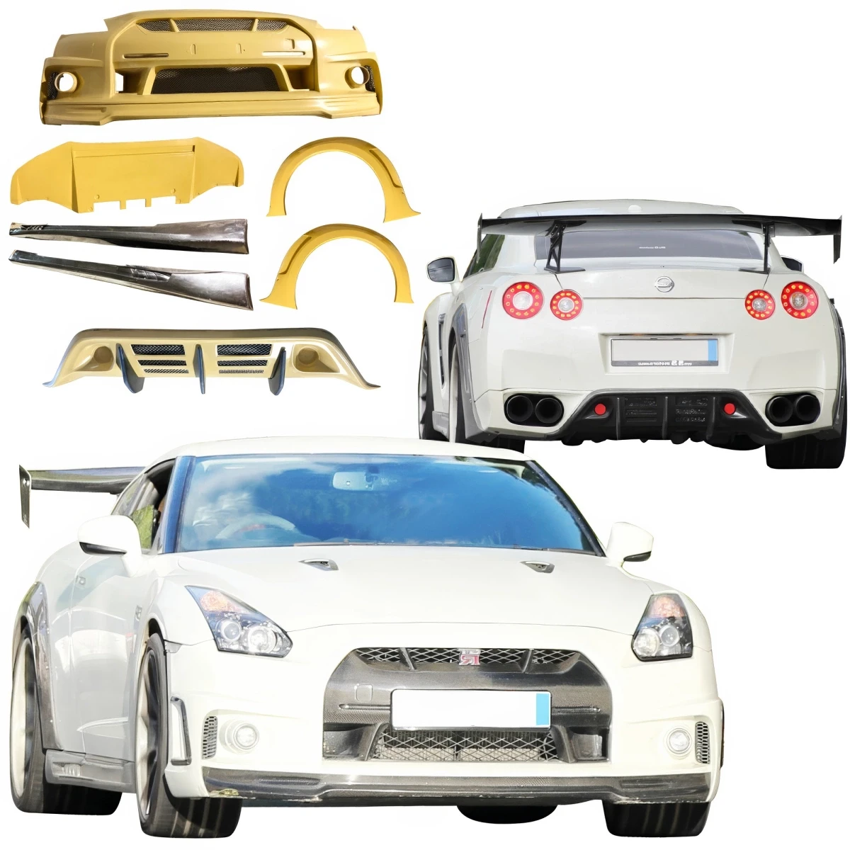 FRP WAL BISO Body Kit > Nissan GT-R GTR (R35) 2009-2015 - 110266
