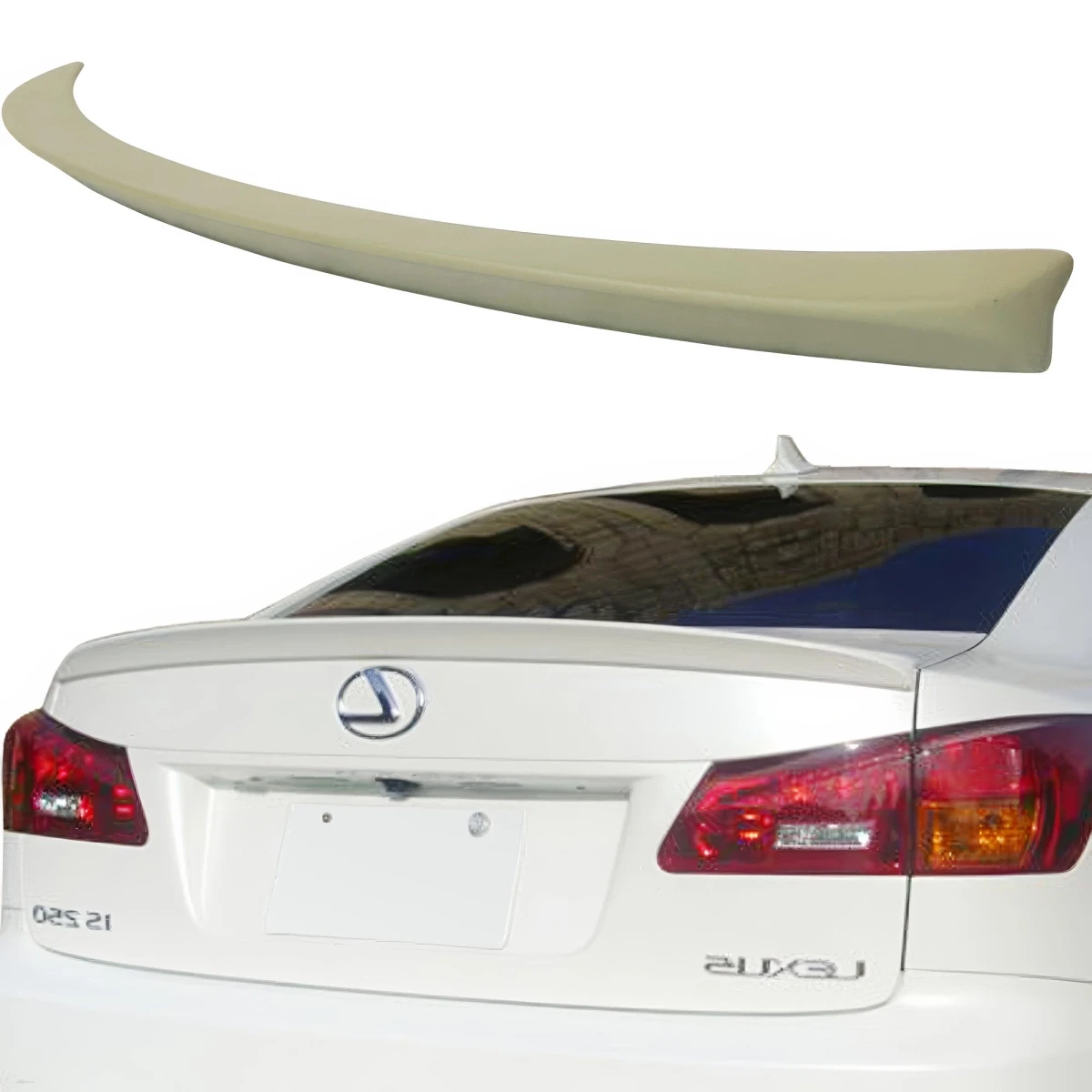 FRP ING Spoiler Wing > Lexus IS250 2006-2013 > 4-Door Sedan - 110285