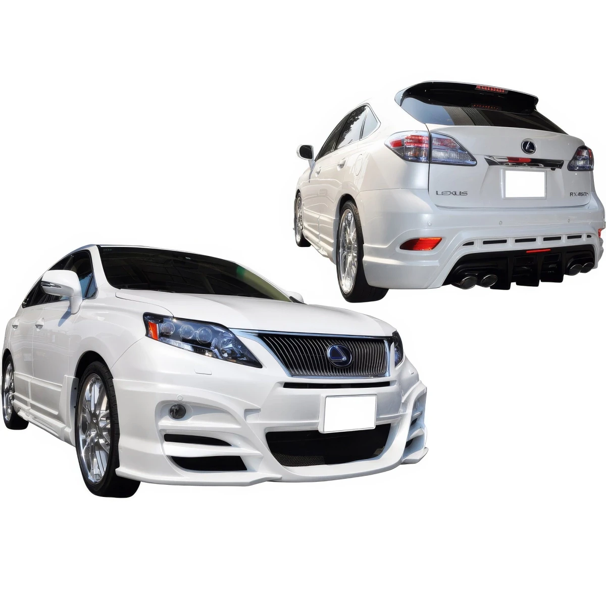 FRP WAL BISO Body Kit 8pc > Lexus RX350 2010-2013 - 110289