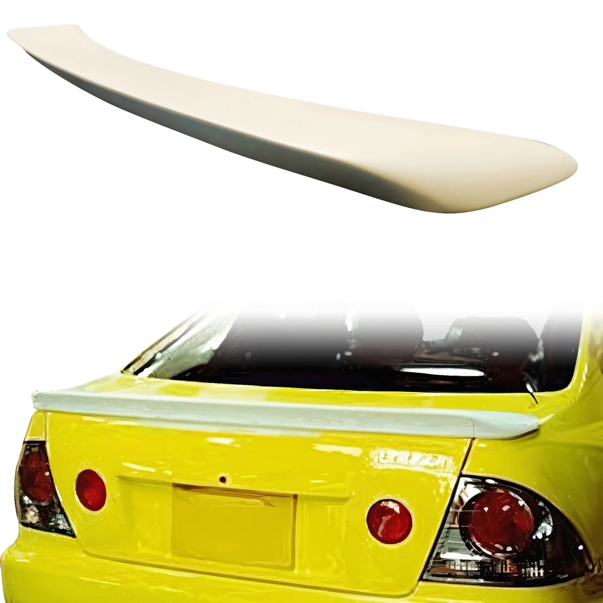 FRP T-Aero Spoiler Wing > Lexus IS300 2000-2005 > 4-Door Sedan - 110293
