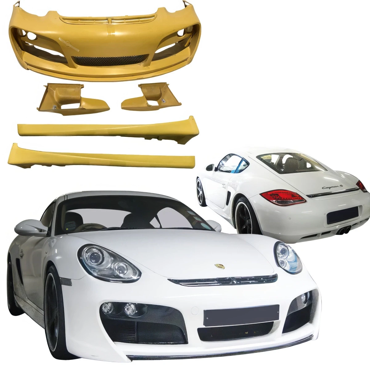 FRP TART Body Kit 3pc > Porsche Cayman (987) 2006-2008 - 110296