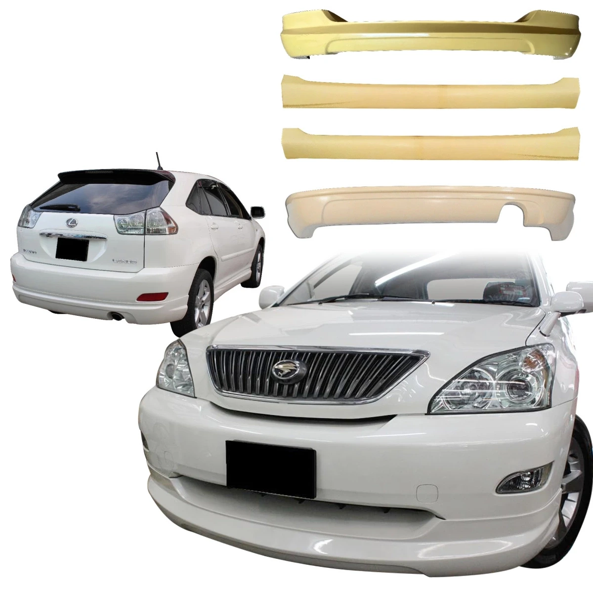 FRP GIAL Body Kit 4pc > Lexus RX330 2004-2006 - 110319