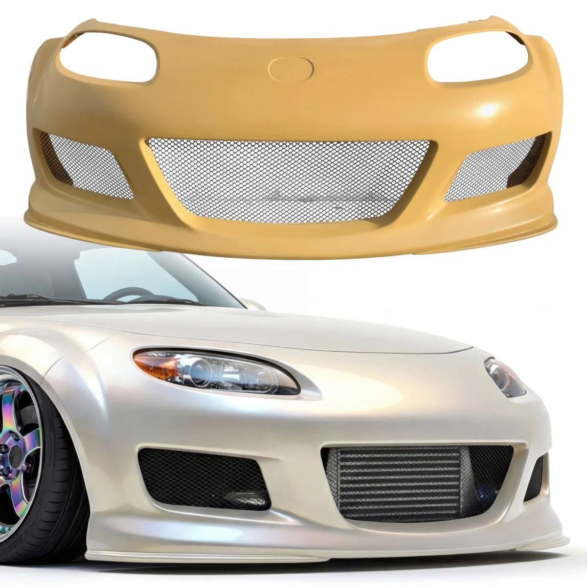 FRP AR Front Bumper > Mazda Miata (NC) 2006-2008 - 110320