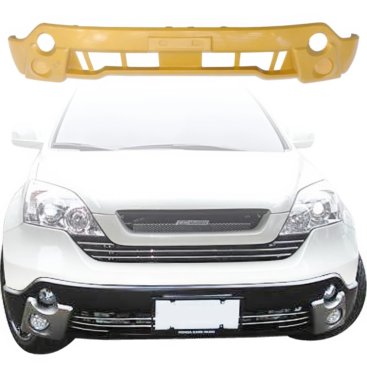 FRP MUGE Front Add-on Valance > Honda CR-V 2007-2009 - 110335