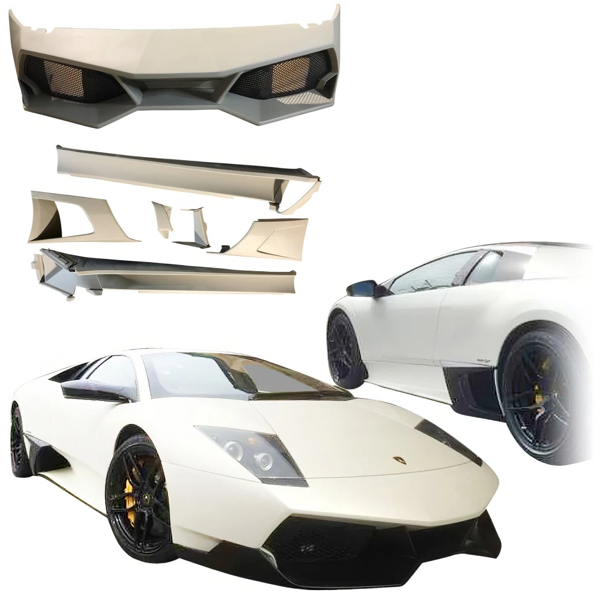 FRP LP670-SV Body Kit 8pc > Lamborghini Murcielago 2004-2011 - 110343