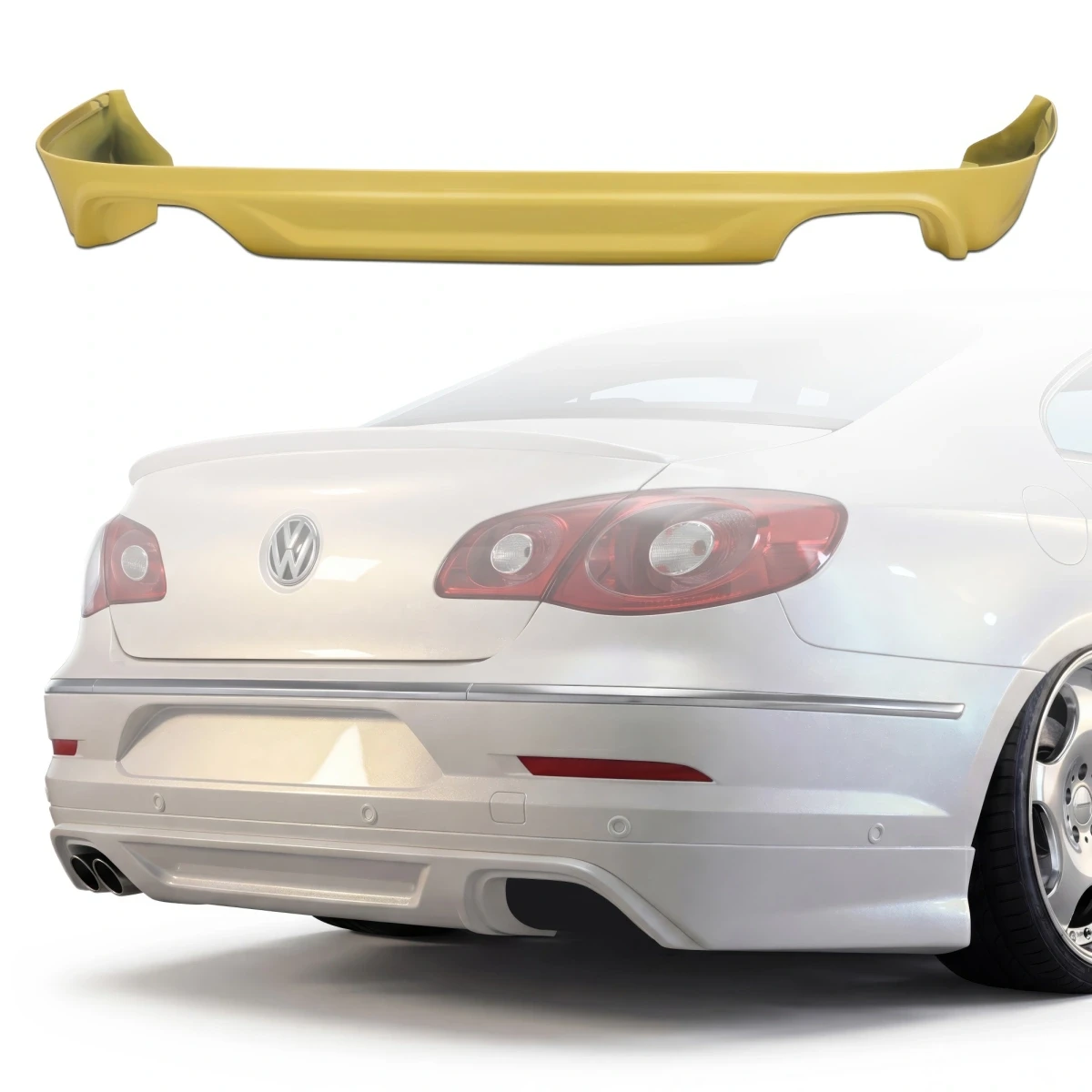 FRP Type-C Rear Add-on Valance > Volkswagen CC 2009-2012 - 110364