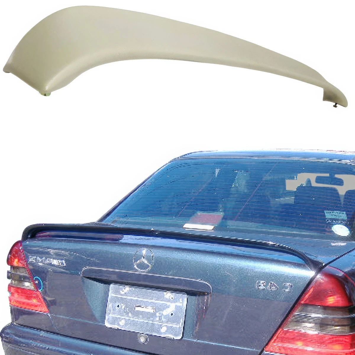 FRP CARL Lip Body Kit 2pc > Mercedes-Benz C-Class (W203) 2001-2007 > 4-Door Sedan - 110440