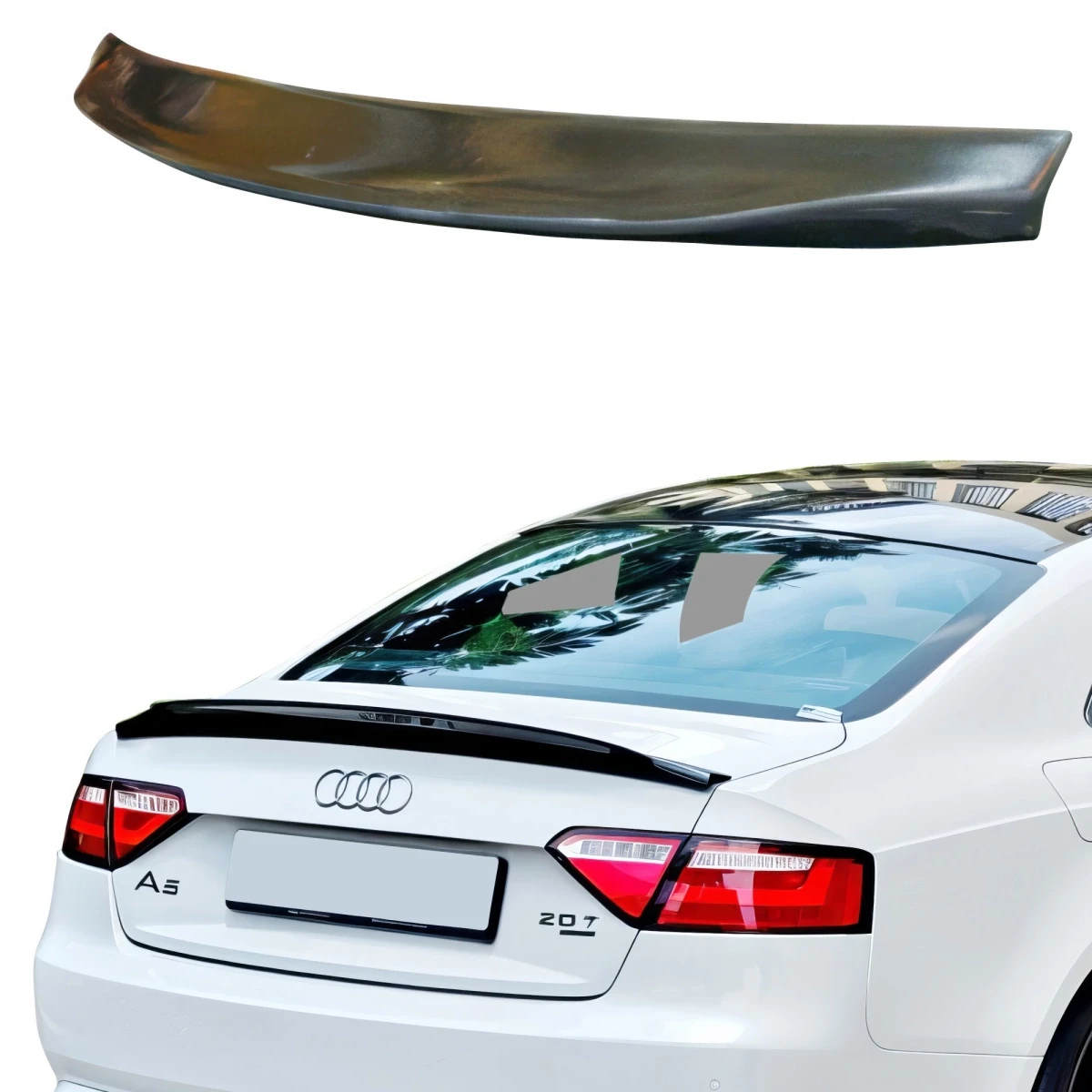 FRP RIEG Trunk Spoiler Wing > Audi A5 B8 2008-2012 > 2dr Coupe - 110387