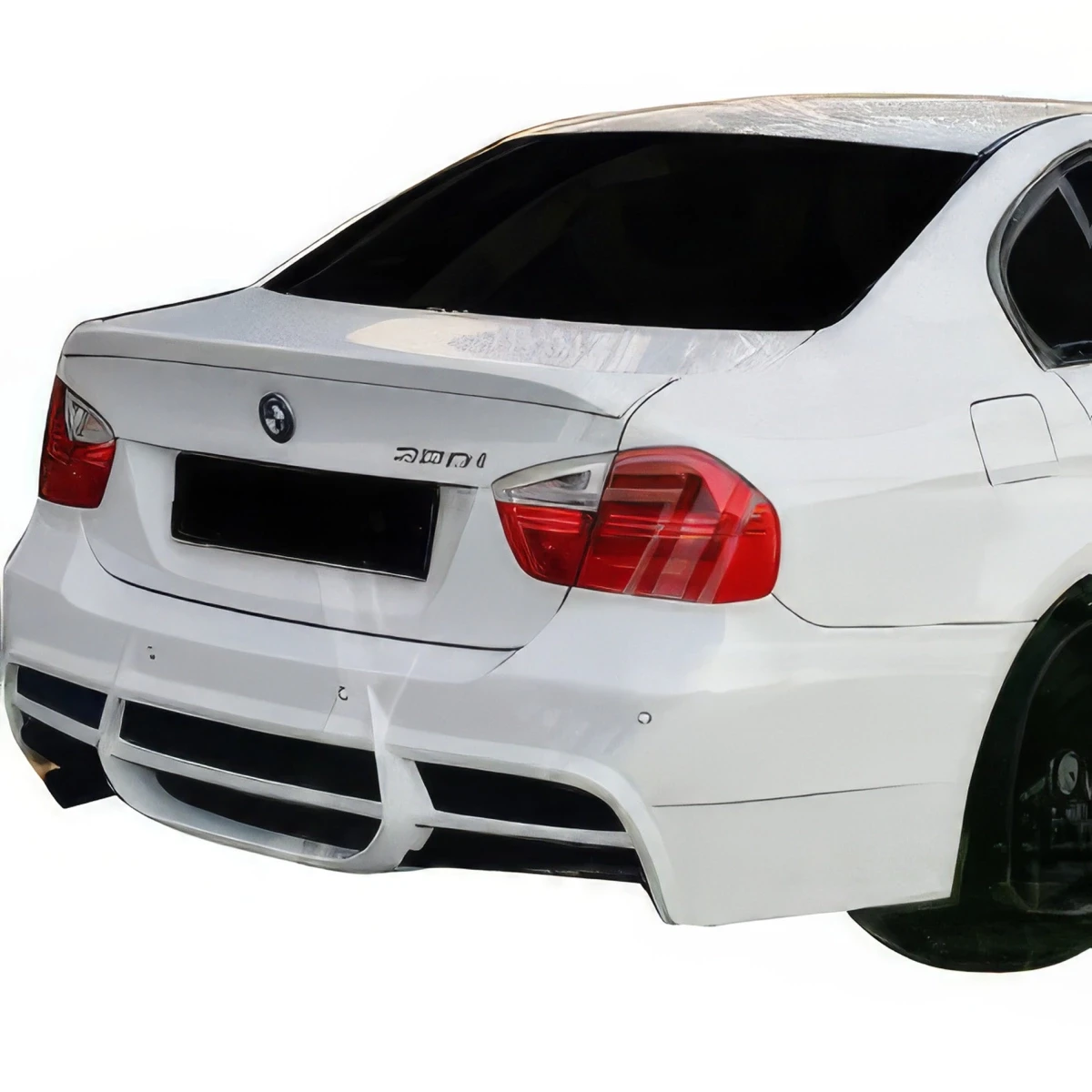 FRP WAL BISO Rear Bumper > BMW 3-Series (E90) 2007-2010> 4dr - 110403