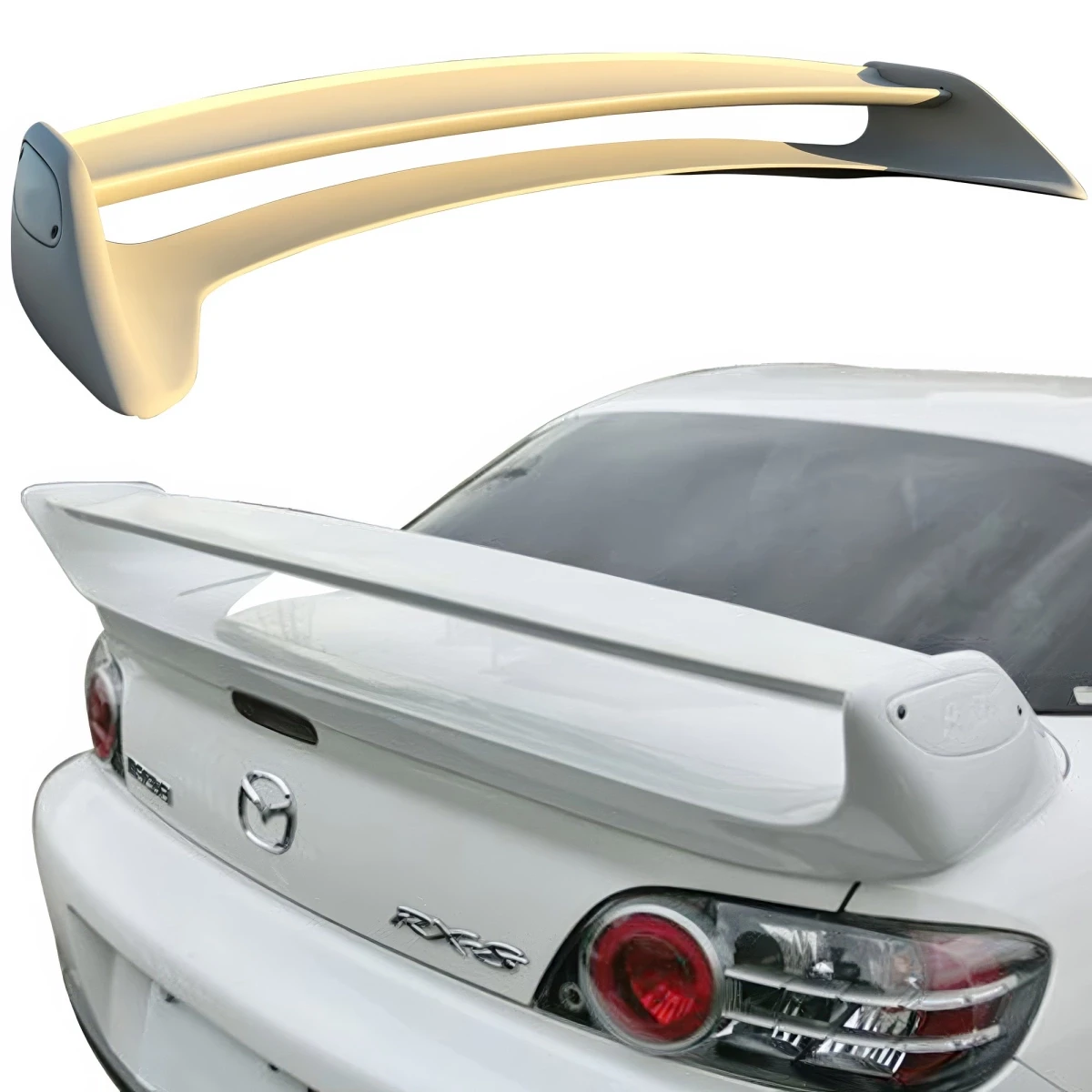 FRP RMAG Trunk Spoiler Wing > Mazda RX-8 (SE3P) 2004-2011 - 110437