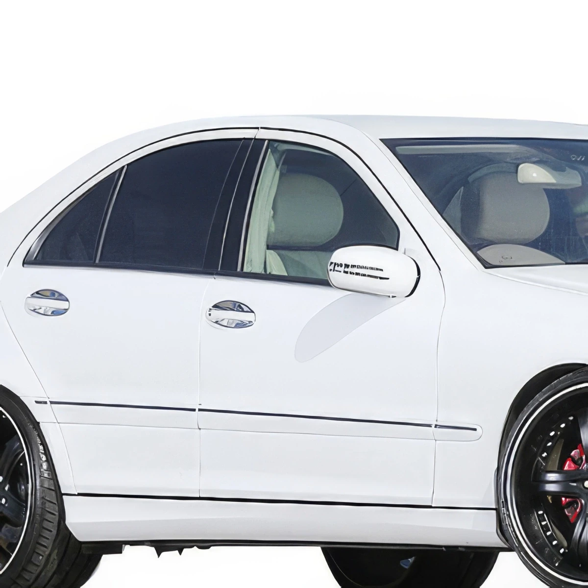FRP CARL C-R Side Skirts > Mercedes-Benz C-Class (W203) 2001-2007 > 4-Door Sedan - 110442
