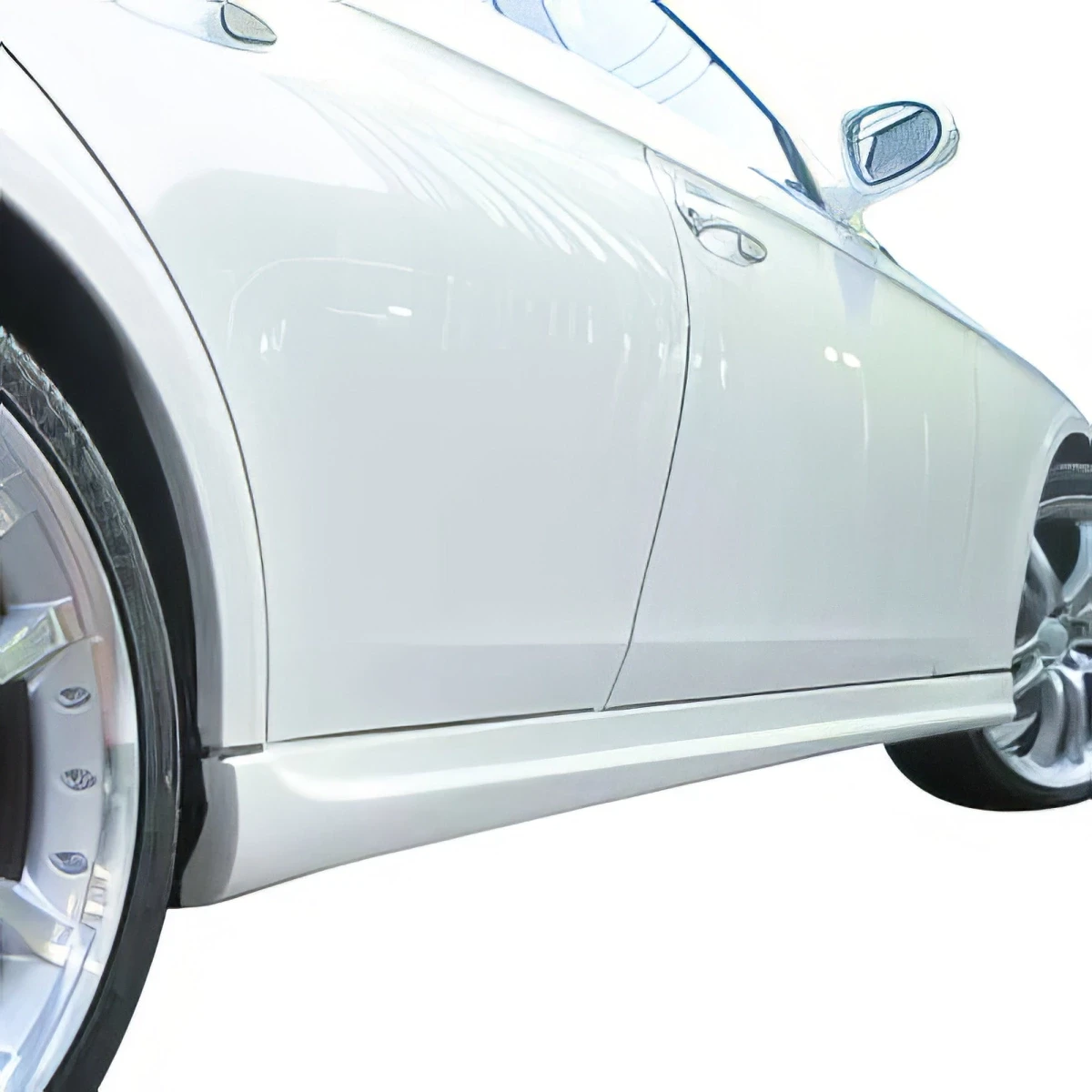 FRP BRAB Side Skirts > Mercedes-Benz CLS-Class (W219) 2006-2008 - 110458