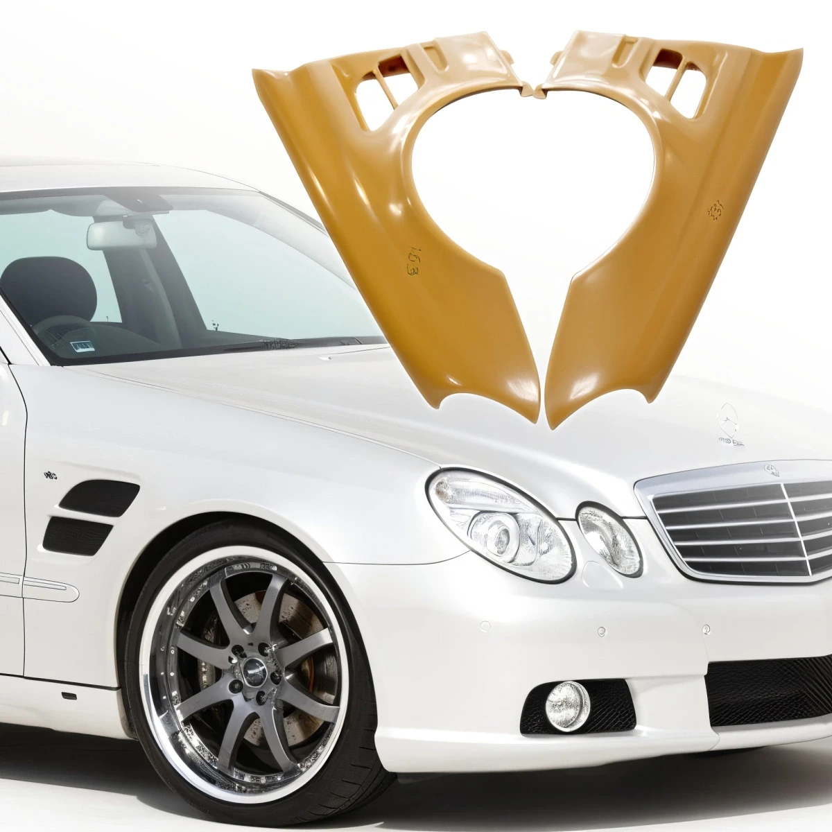 FRP LORI Fenders (front) > Mercedes-Benz E-Class (W211) 2003-2009 - 110470
