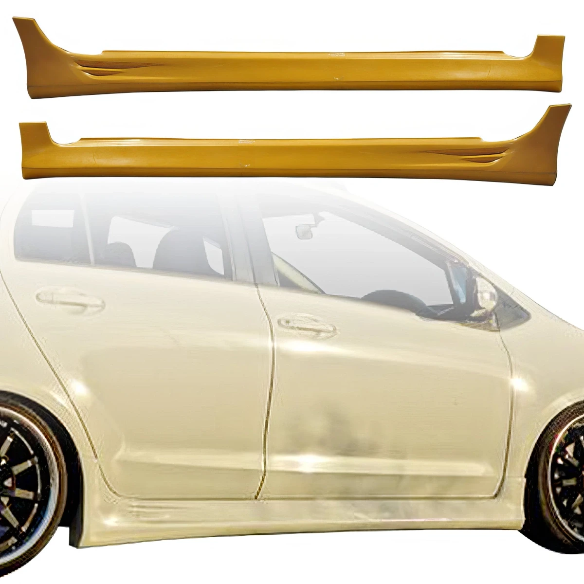 FRP CON Side Skirts > Toyota Yaris 2007-2011 > 3/5dr Hatchback - 110473