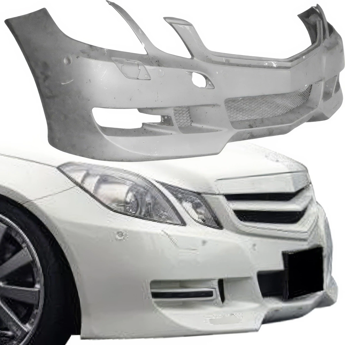 FRP LORI Front Bumper > Mercedes-Benz E-Class (C207) 2010-2013 - 110477
