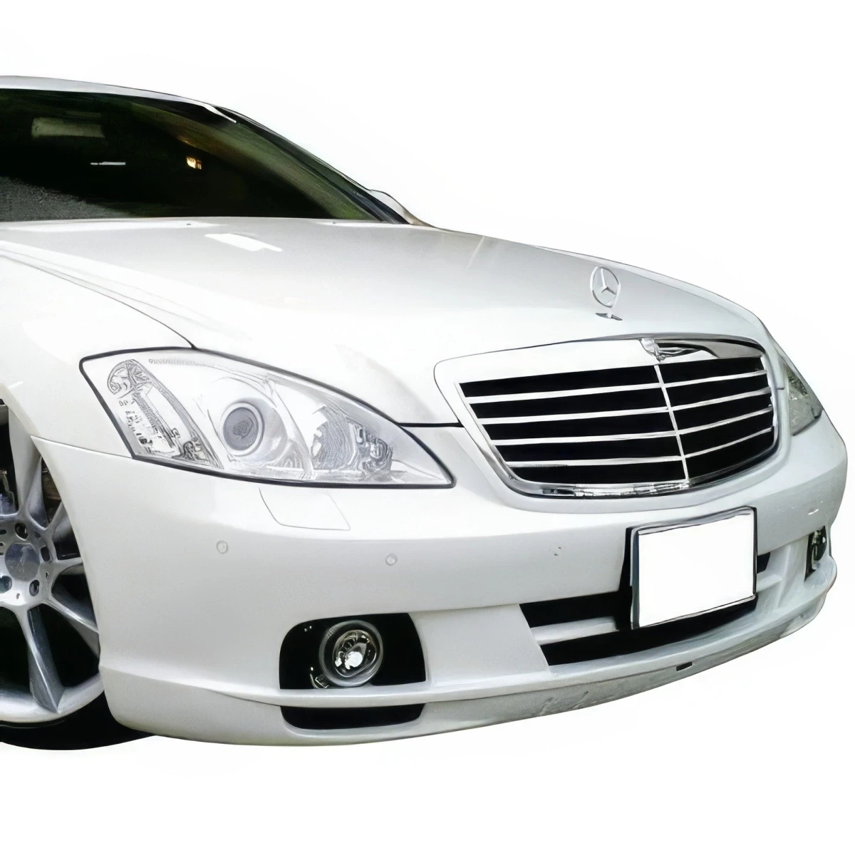 ModeloDrive FRP LORI Front Bumper - Mercedes-Benz S-Class W221 2007-2009