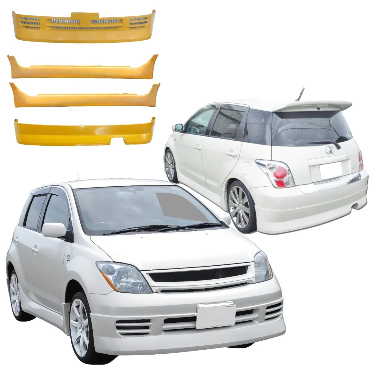 FRP FABU Lip Body Kit 4pc > Scion Scion xA 2004-2007 - 110570