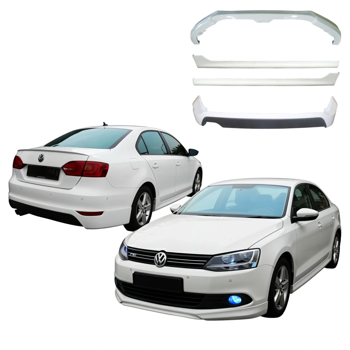 FRP AMAS Body Kit 4pc > Volkswagen Jetta 2011-2015 - 110580