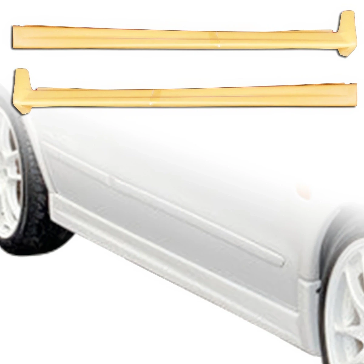 ModeloDrive FRP VR4 Side Skirts for Mitsubishi Galant 2000-2003