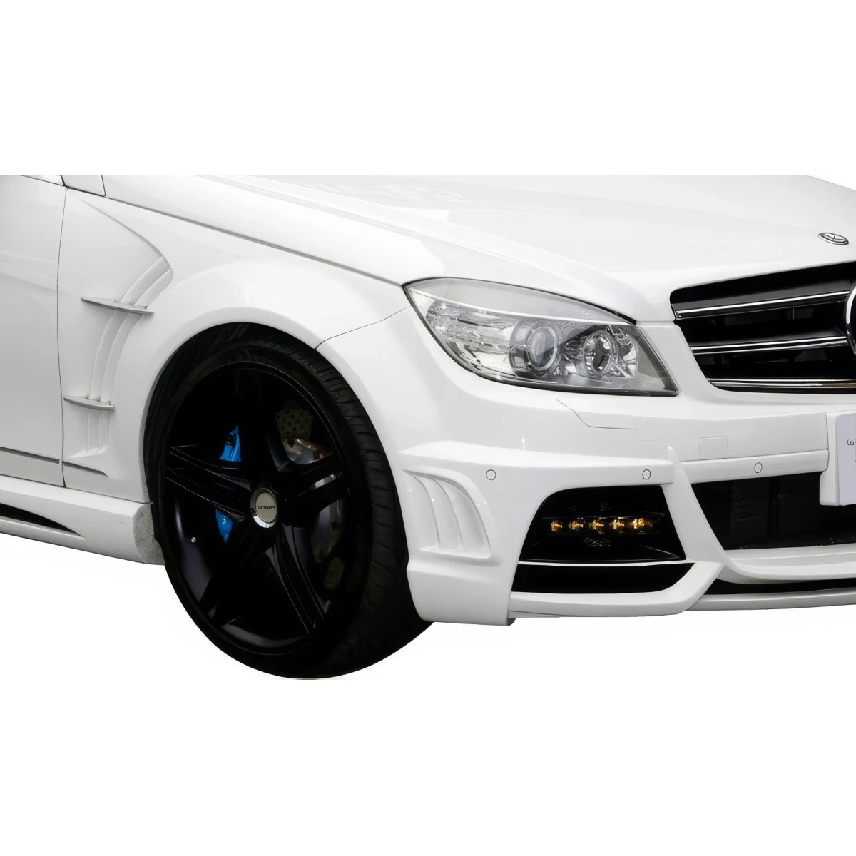 FRP WAL BISO Fenders (front) > Mercedes-Benz C-Class (W204) 2008-2011 > 4-Door Sedan - 110602
