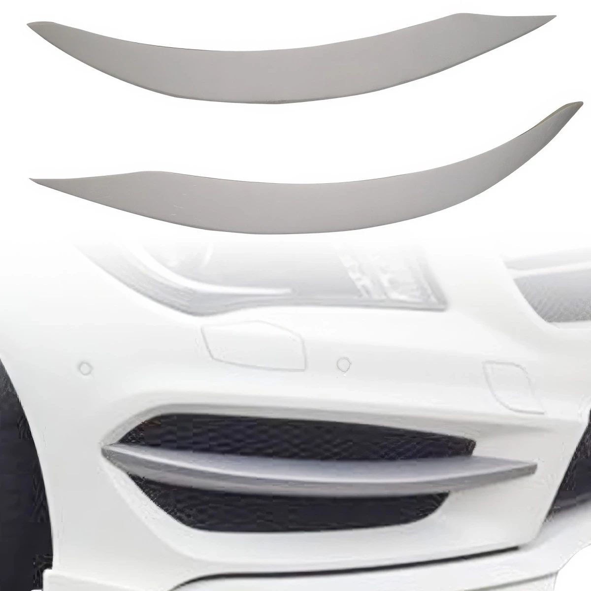FRP PIEC Front Strakes > Mercedes-Benz CLA-Class (C117) 2014-2017 - 110605