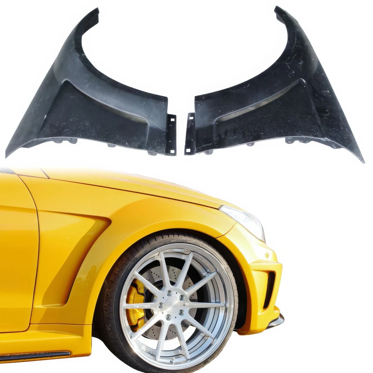 FRP PDES Wide Body Fenders (front) > Mercedes-Benz E-Class (C207) 2010-2013 > 2dr Coupe - 110610
