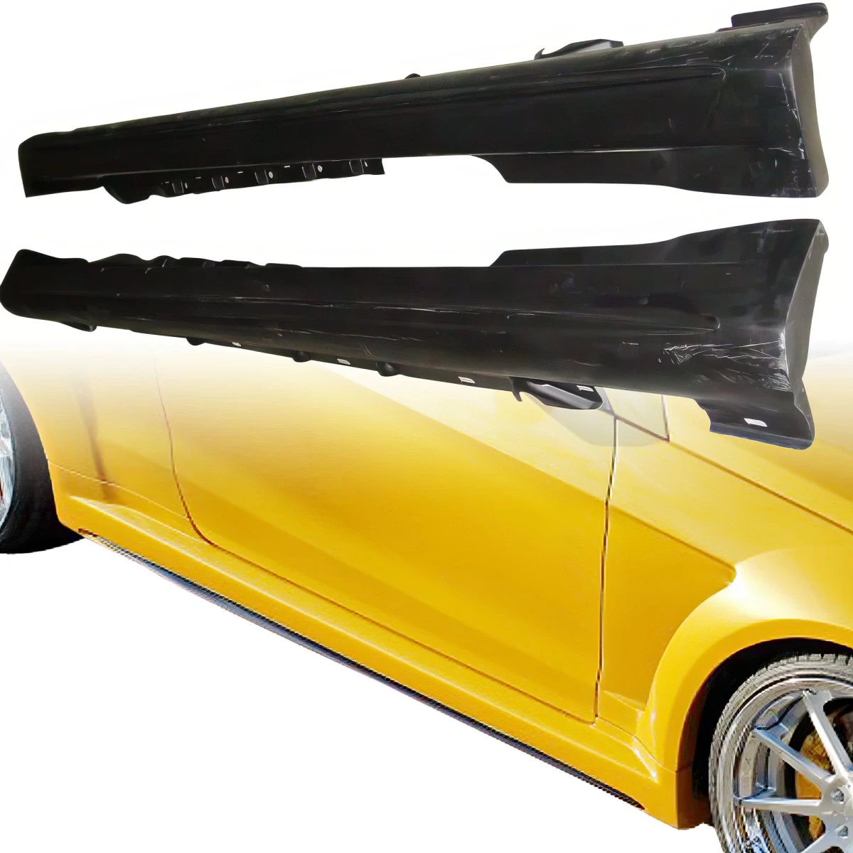 FRP PDES Wide Body Side Skirts > Mercedes-Benz E-Class (C207) 2010-2013 > 2dr Coupe - 110611
