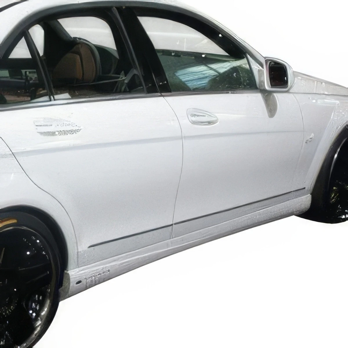 FRP LORI Side Skirts > Mercedes-Benz C-Class (W204) 2008-2014 > 4-Door Sedan - 110619