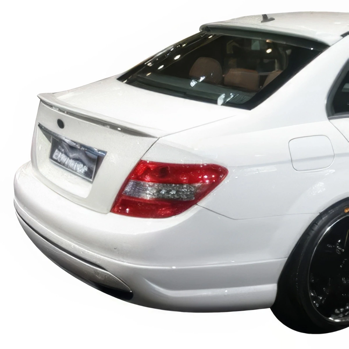 FRP LORI Rear Bumper > Mercedes-Benz C-Class (W204) 2008-2014 > 4-Door Sedan - 110620