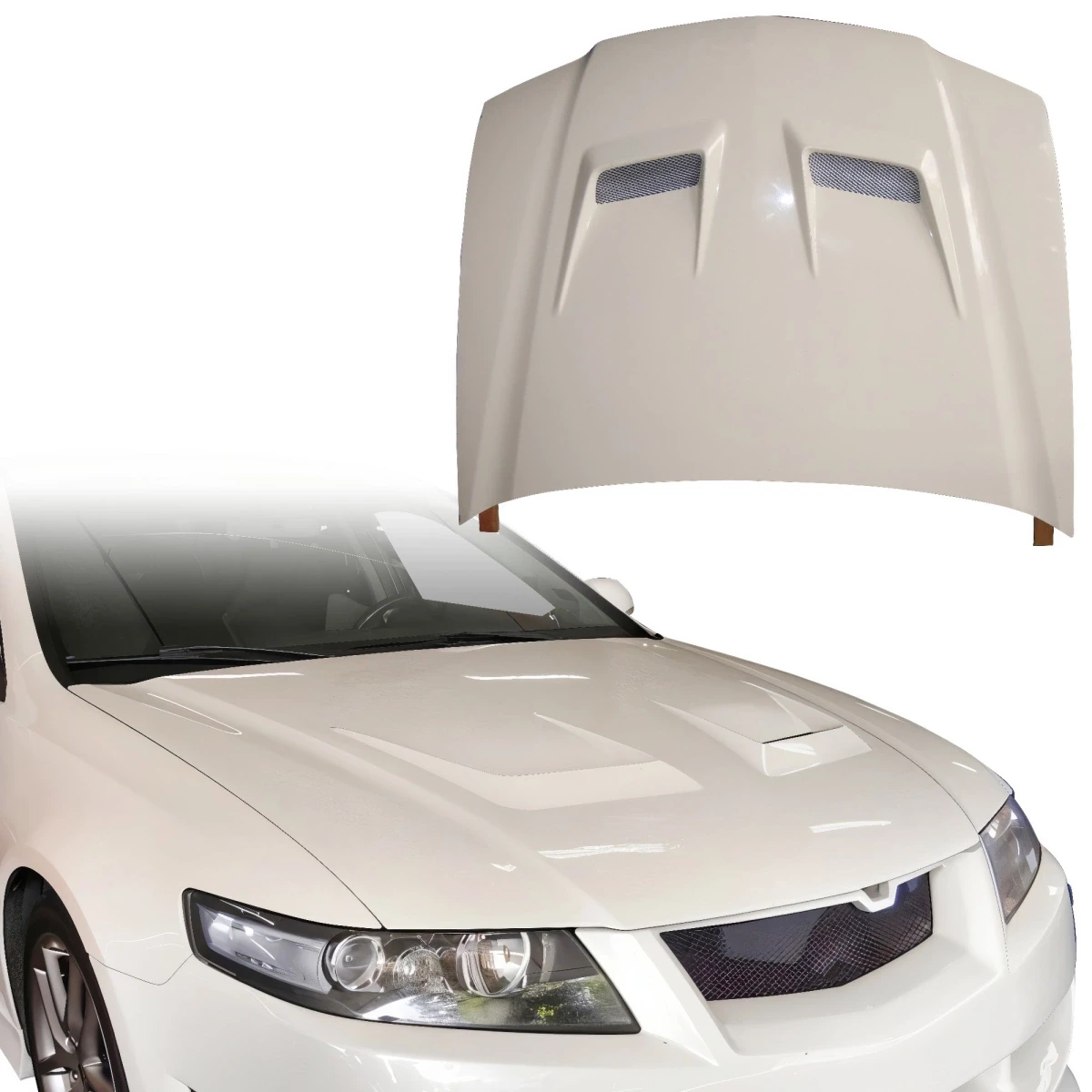 FRP JRAC Hood > Acura TSX 2004-2008 - 110643