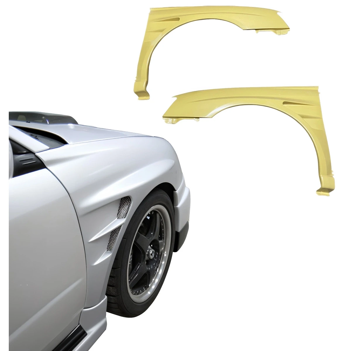 FRP CSPE Wide Body Fenders (front) > Subaru Impreza WRX 2004-2005 > 4/5dr - 110685