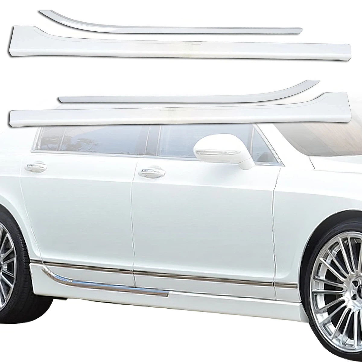FRP MANS Side Skirts > Bentley Continental Flying Spur 2006-2012 > Sedan - 110741