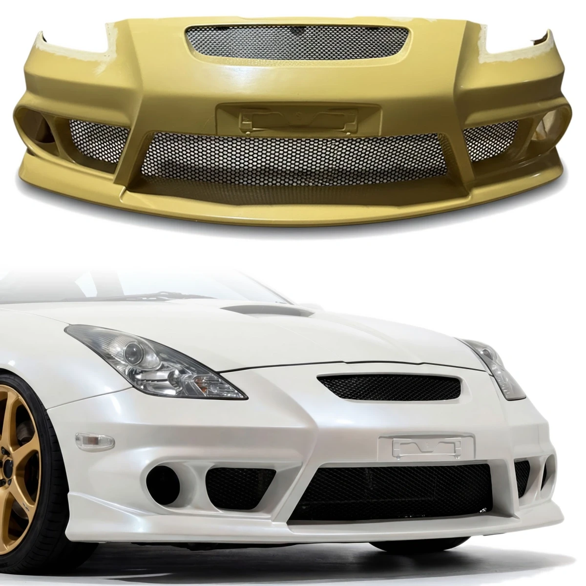FRP TRDE Front Bumper > Toyota Celica (ZZT231) 2000-2005 - 110748