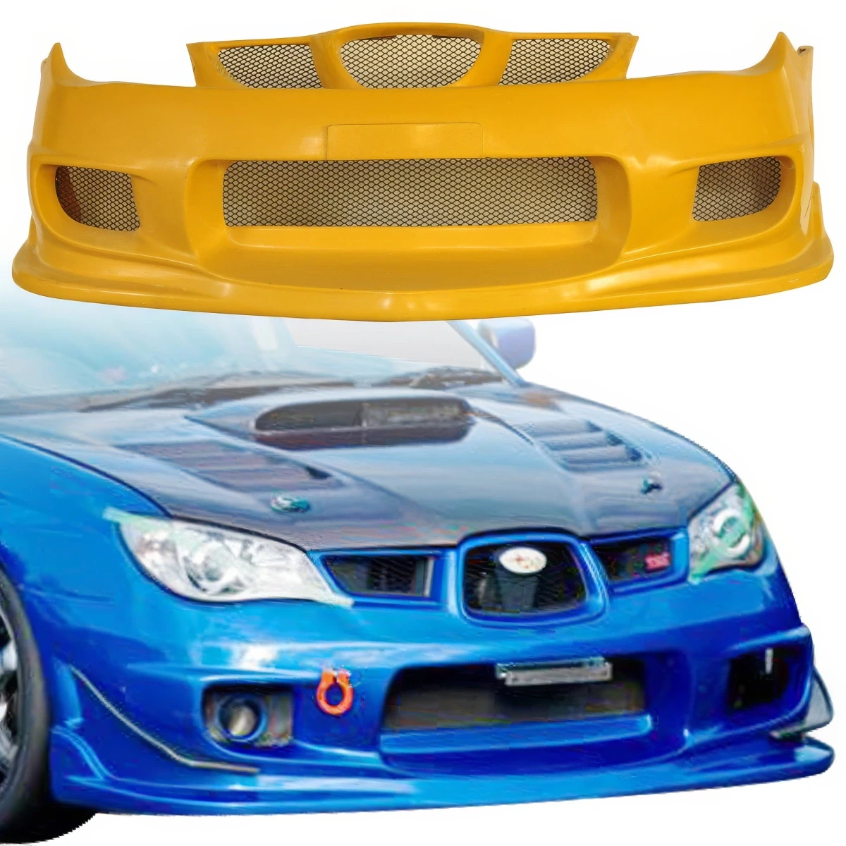 FRP ING Front Bumper > Subaru Impreza WRX 2006-2007 > 4/5dr - 110769