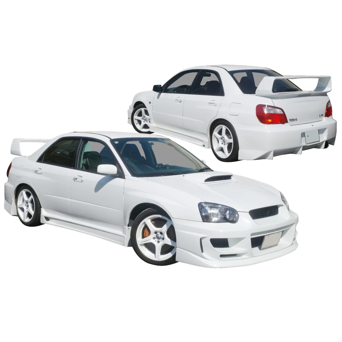 FRP ING Body Kit 4pc > Subaru Impreza WRX 2004-2005 > 4dr Sedan - 110772