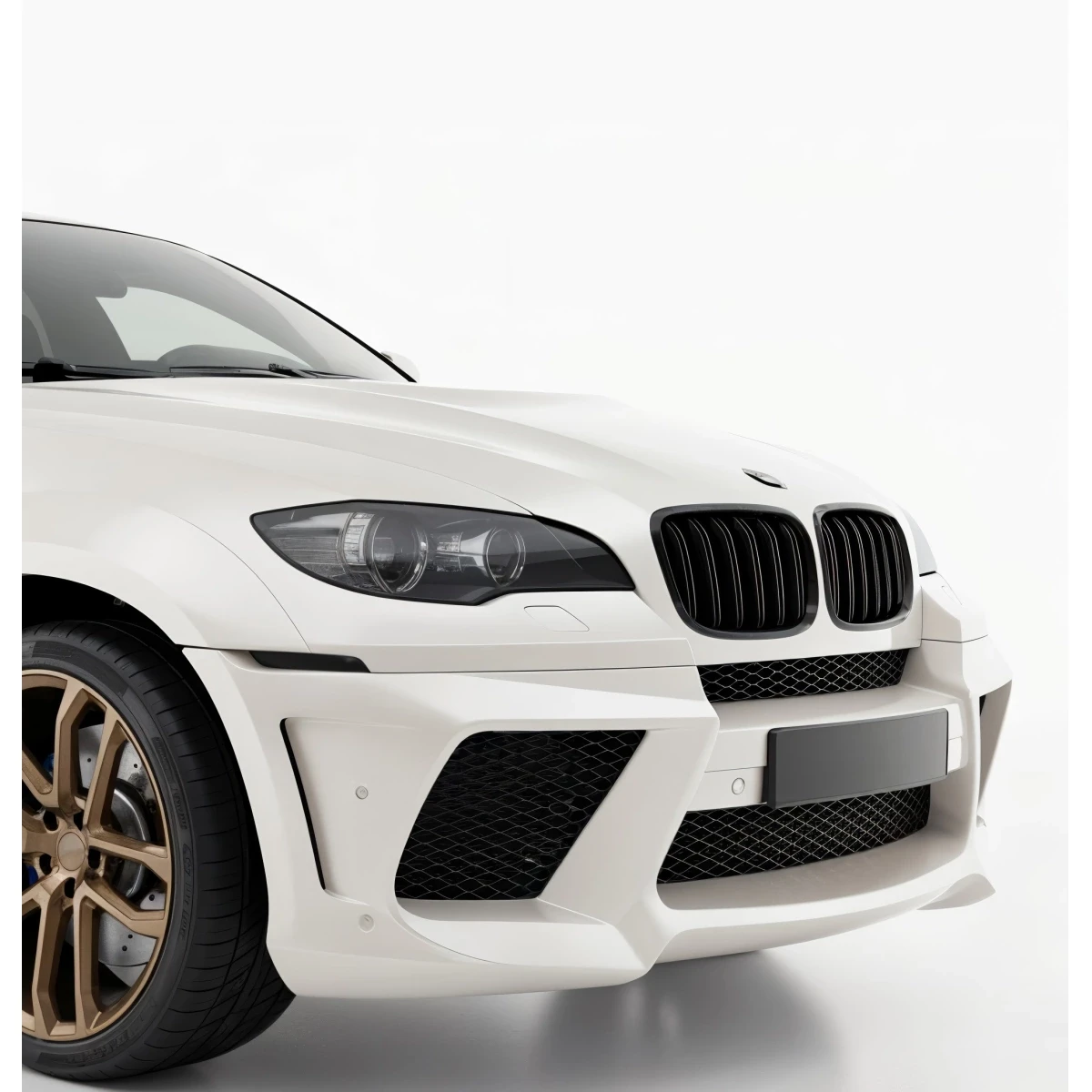 FRP LUMM Wide Body Front Bumper > BMW X6 2008-2014 > 5dr - 110787