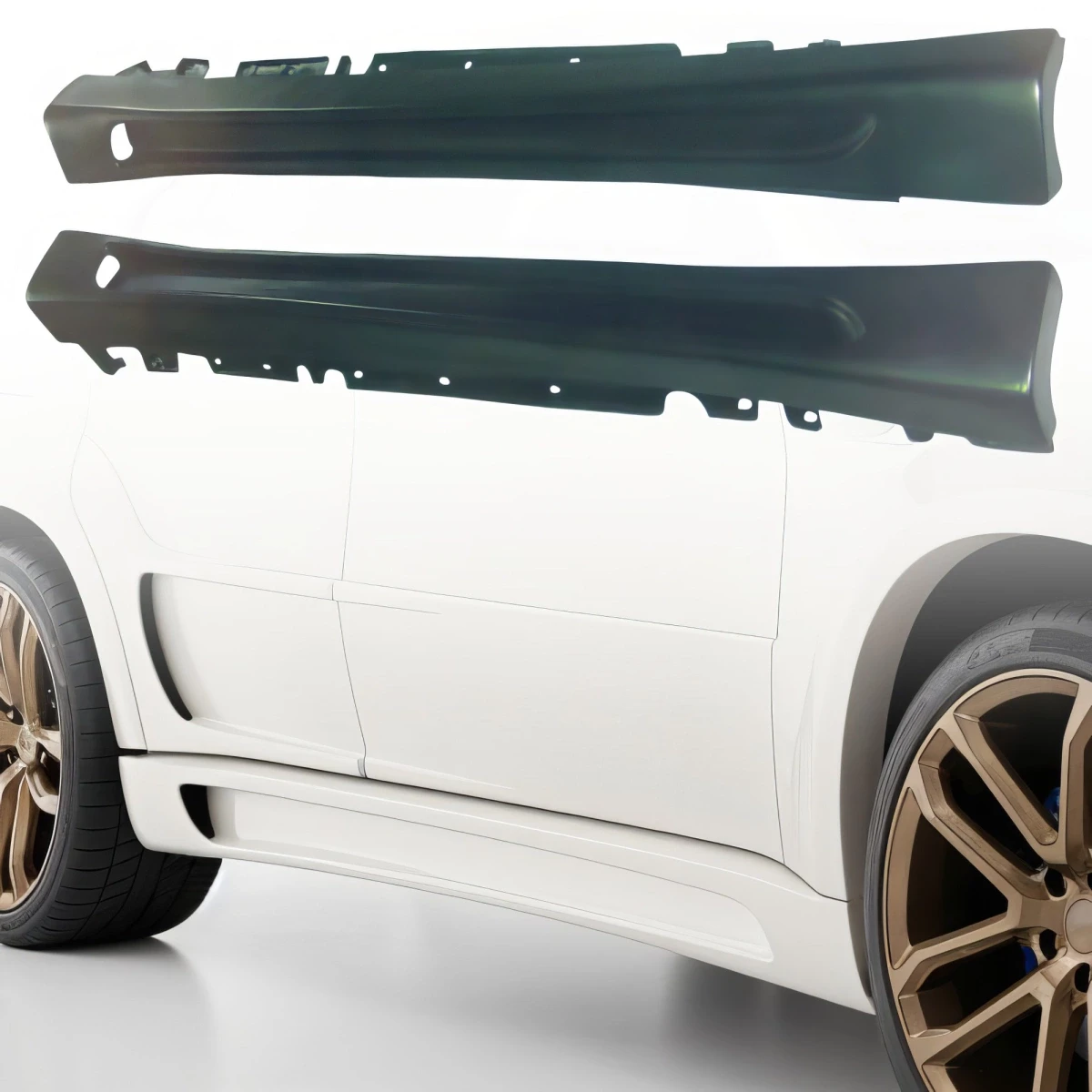 FRP LUMM Wide Body Side Skirts > BMW X6 2008-2014 > 5dr - 110789