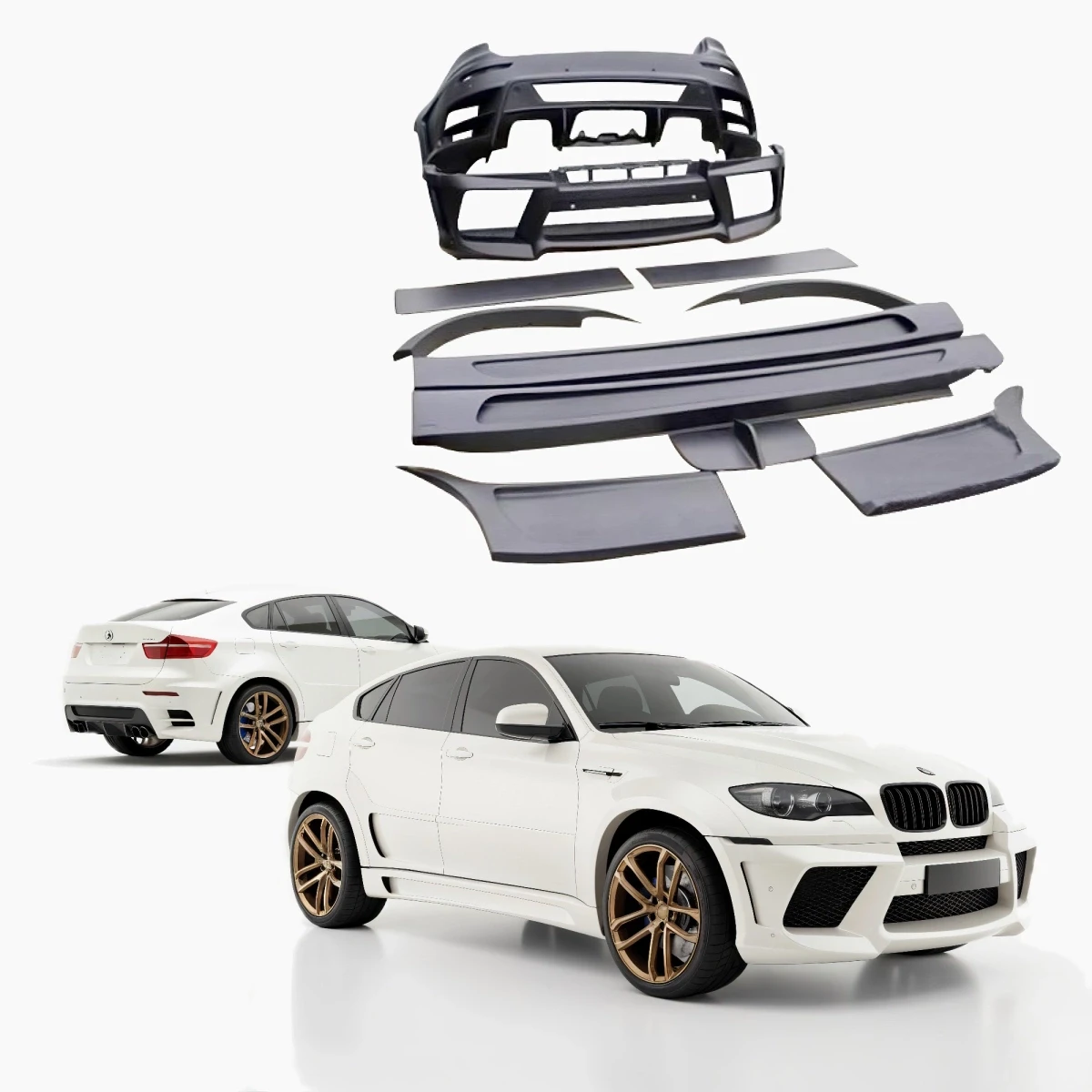 FRP LUMM Wide Body Kit > BMW X6 2008-2014 > 5dr - 110793
