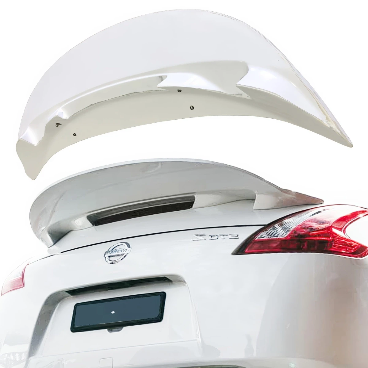 FRP CS Type N Style Spoiler Wing > Nissan 370Z (Z34) 2009-2020 - 110820